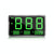4.5 Inch Hud Car Gps Speed Meter With Overspeed Alarm Mileage Altitude Clock Black