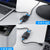 Usb3.0 Bidirectional Printer Splitter Black
