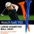 20-pack Golf Ball Tees - Durable 8-point Crown Tip for Competition - Anti-hitting - Yellow