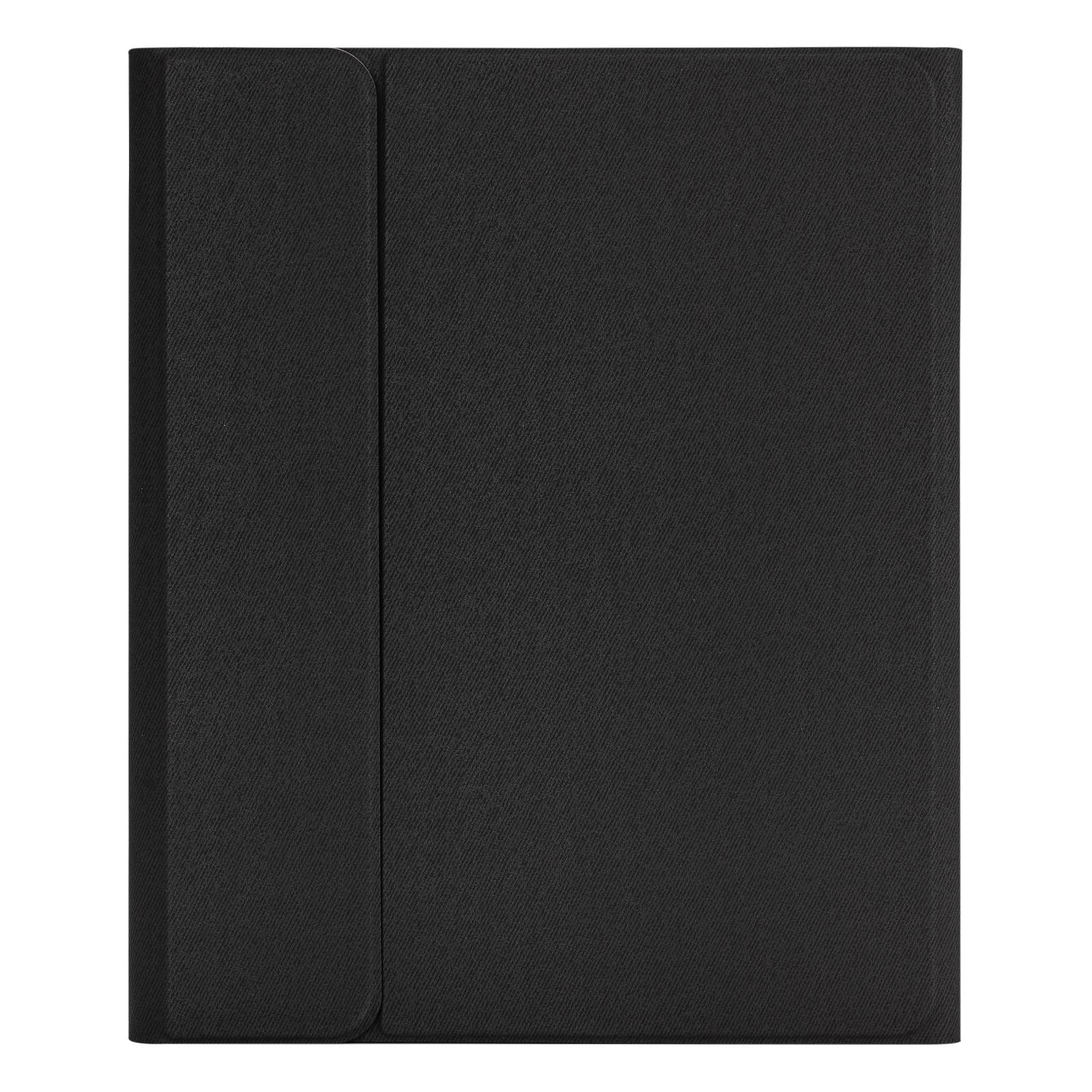 Detachable Bluetooth Keyboard Tablet Case For Ipad Pro 12.9 With Holder Pen Slot - Black