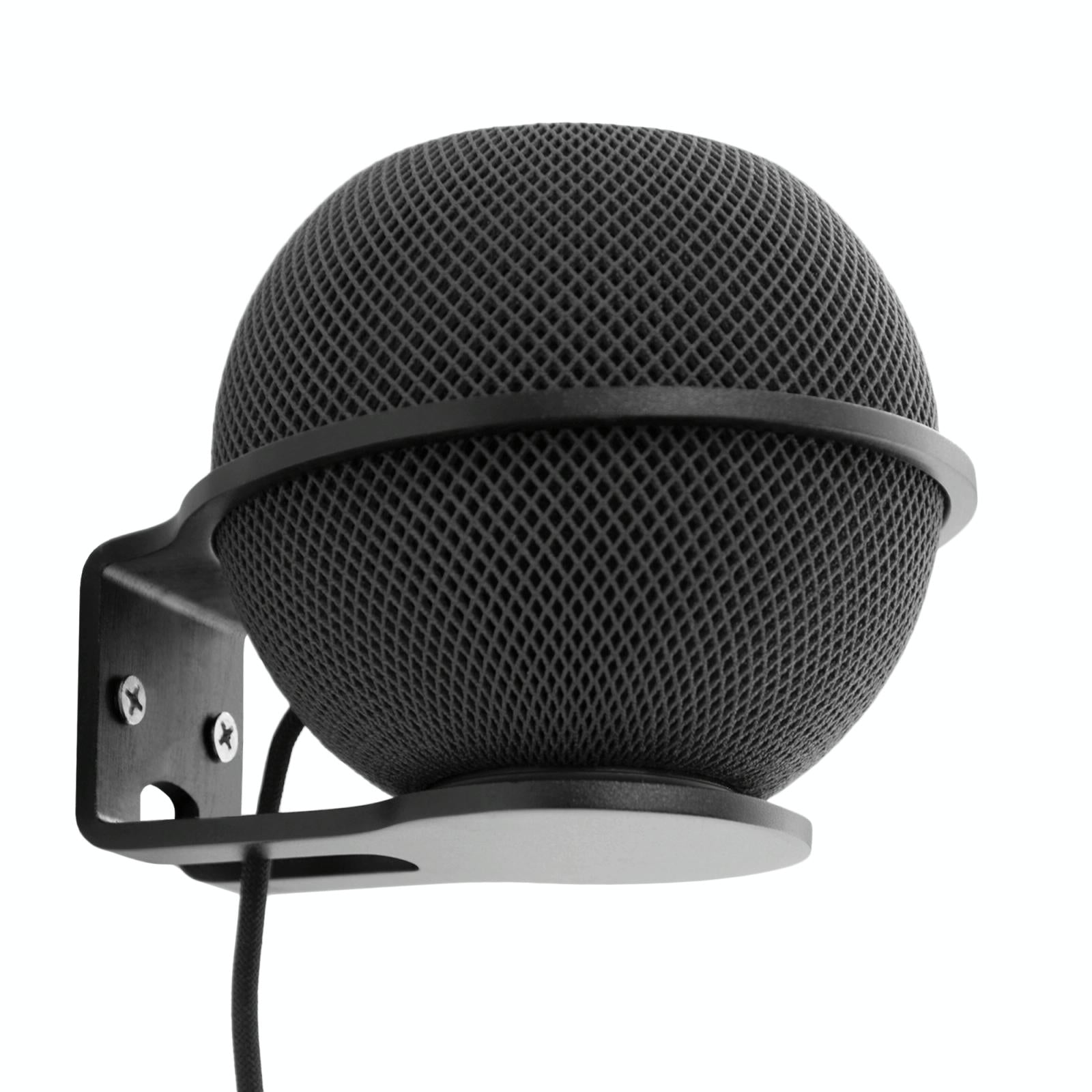 Aluminum Wall Mount for Apple Homepod Mini Speaker - Black