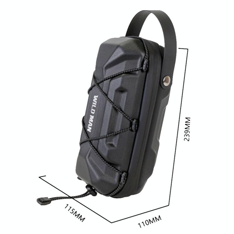Electric Scooter Bag - Hard Shell Foldable Hanging Black