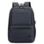 Men Usb Backpack with Charging Port - Black