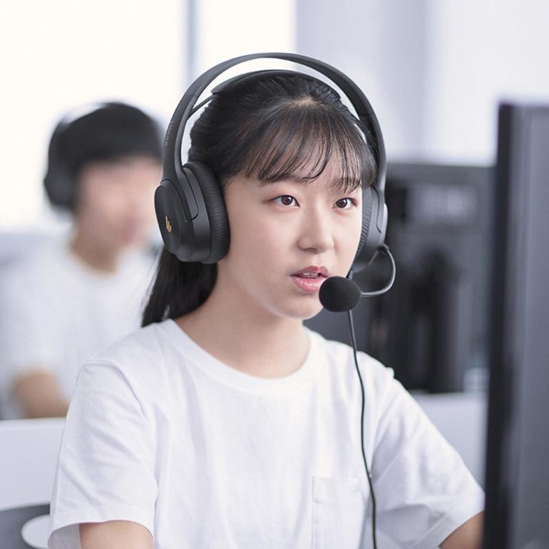 Usb Headset For Online Education 2.8M Cable Black