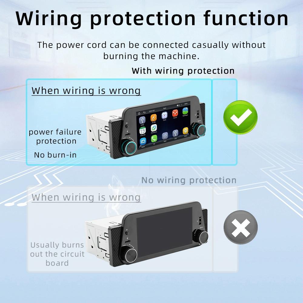 5 Inch Bluetooth Mp5 Inch Car Radio - Hands-Free F152W