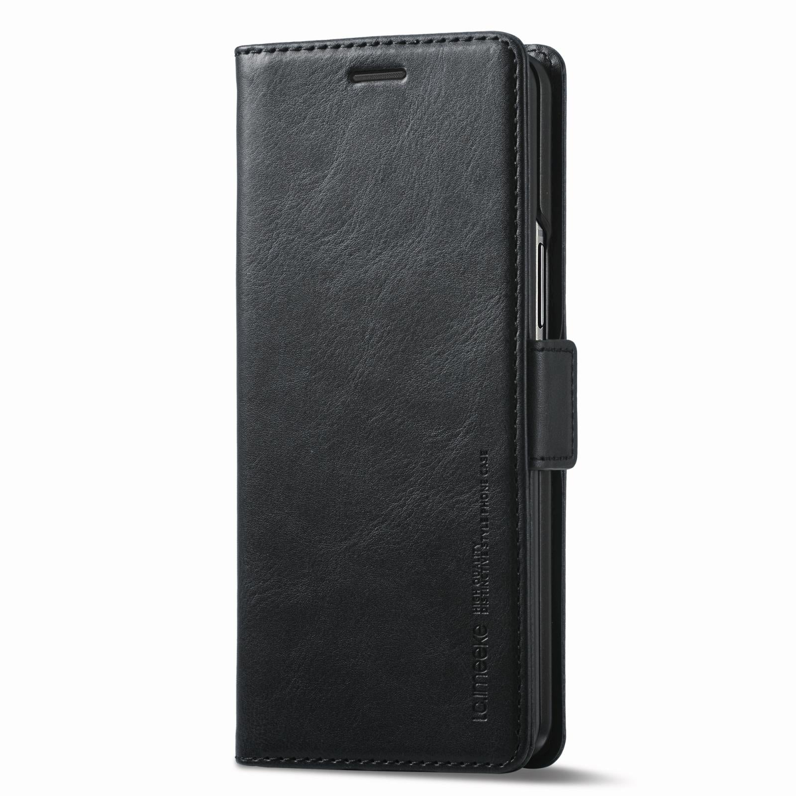 For Samsung Galaxy Z Fold4 5G Rfid Leather Phone Case - Secure & Stylish - Brown