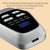 Foldable Ems Foot Massager Pad With Remote Coffee