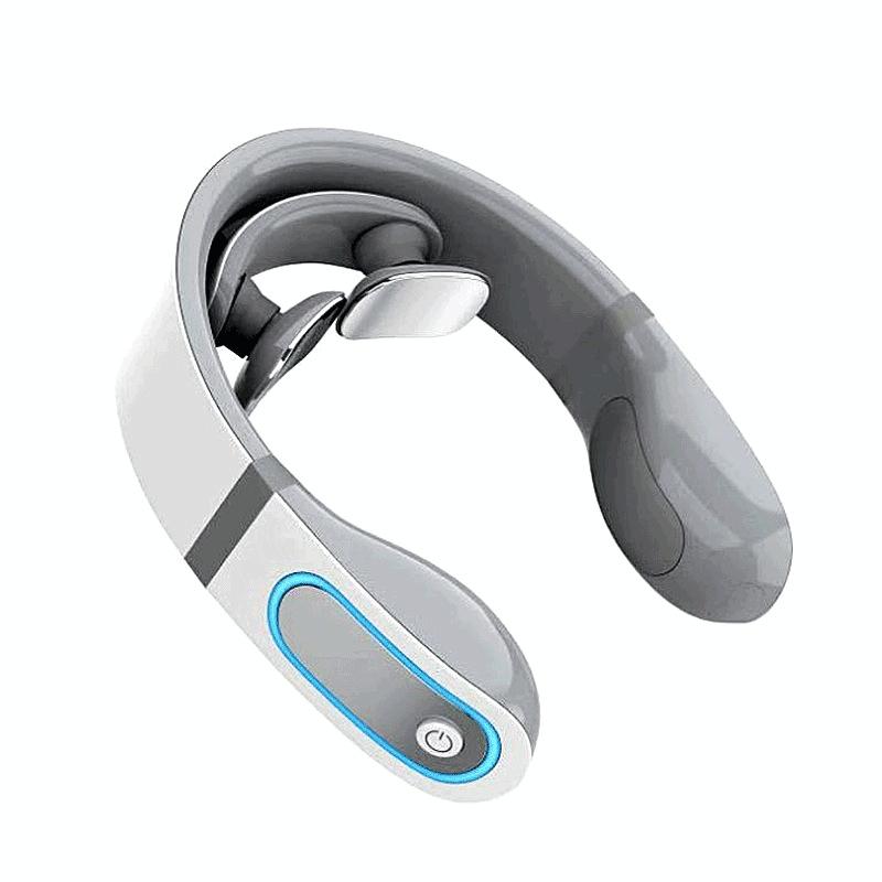 Hot Compress Shoulder & Neck Massager 2 Ends White