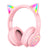 Wireless Bluetooth Headphones With Rgb Lighting - Black