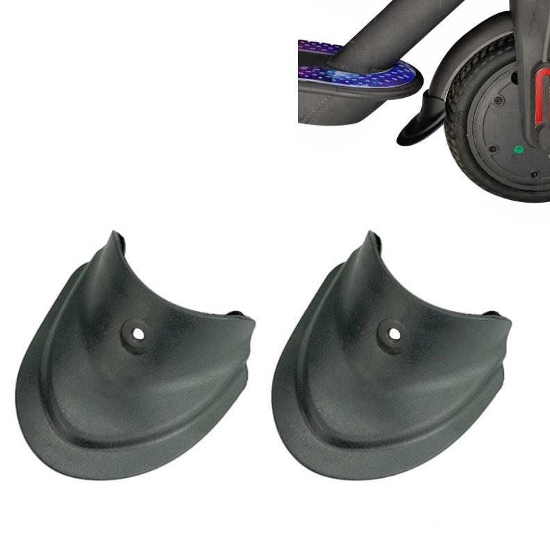 3 Pairs Scooter Fender Set for Xiaomi M365 / Pro - Front &amp; Rear Rubber Fishtail Accessories - Mudguard Black