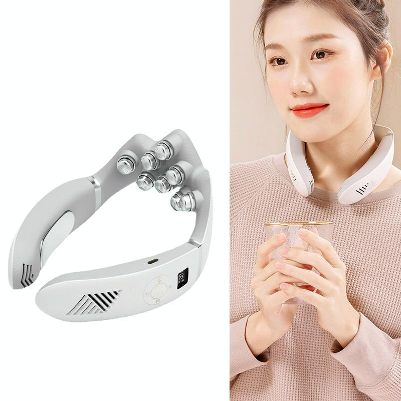 Intelligent Pulse Peck Massager Household Electric White