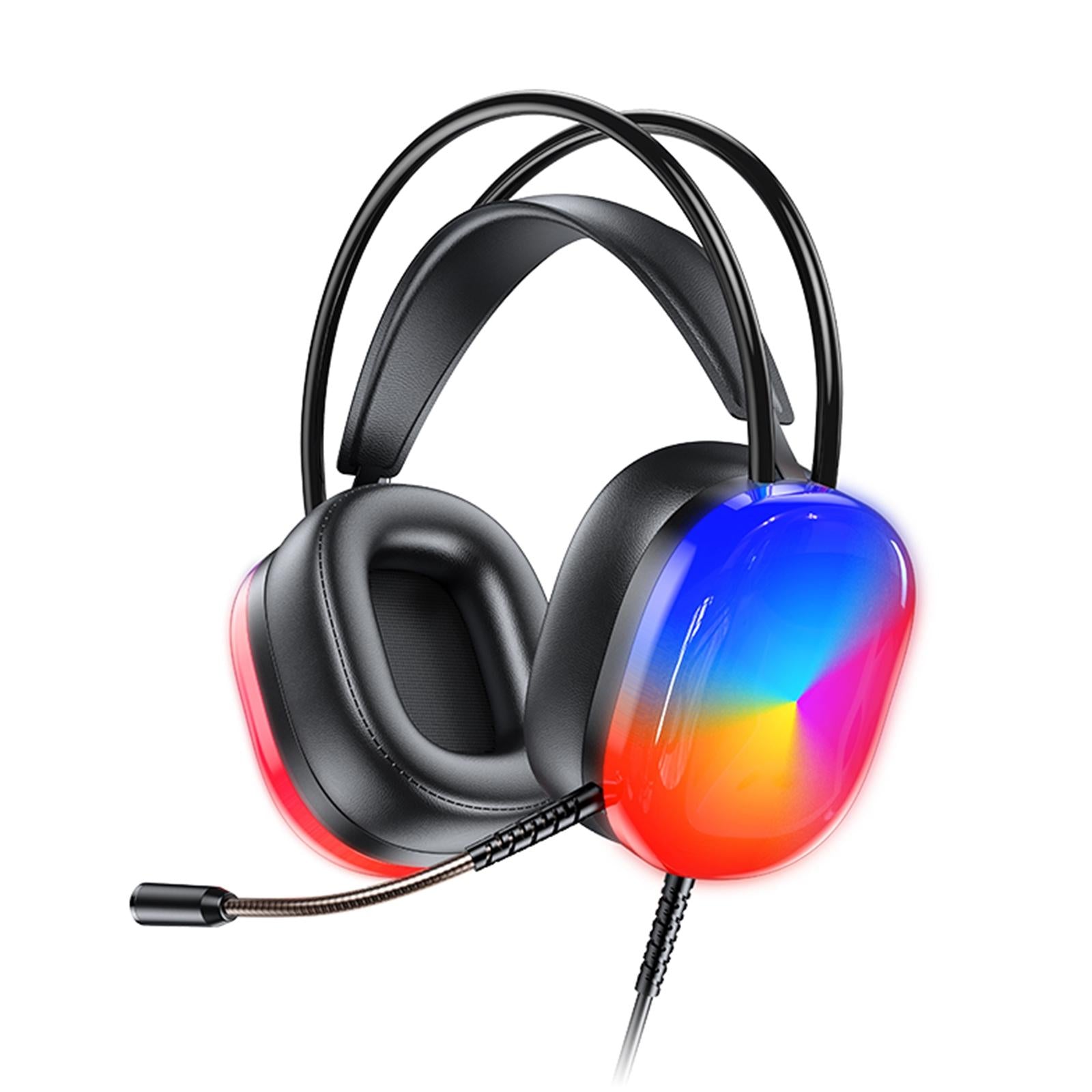 2M Luminous Wired Headphones Awei Gm-11 - Black