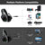 Surround Sound Pc Gaming Headset With Mic & Rgb - Black Gray