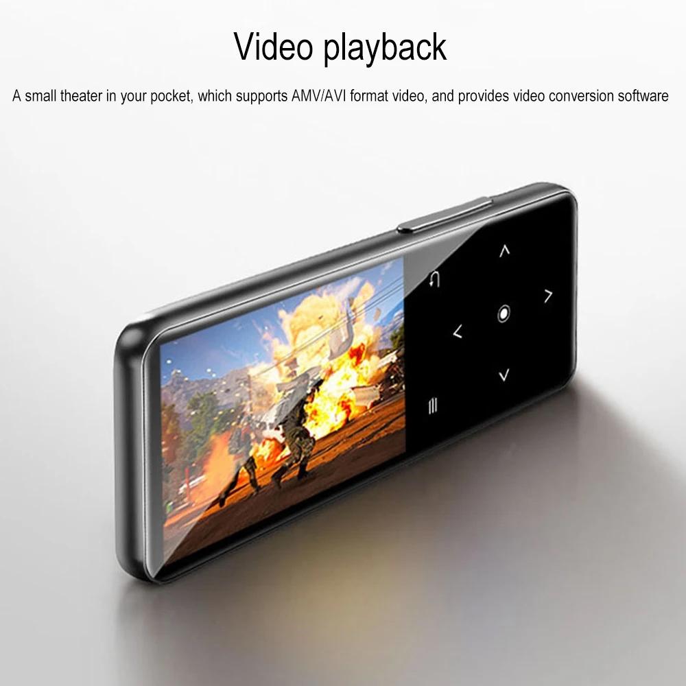 2.0 Inch Touch Screen Mp4 Player With Bluetooth Black