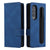 For Samsung Galaxy Z Fold4 5G Foldable Leather Case - Detachable - Dark Green
