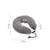 Gray Inflatable Neck Massager Pillow For Cervical Spine