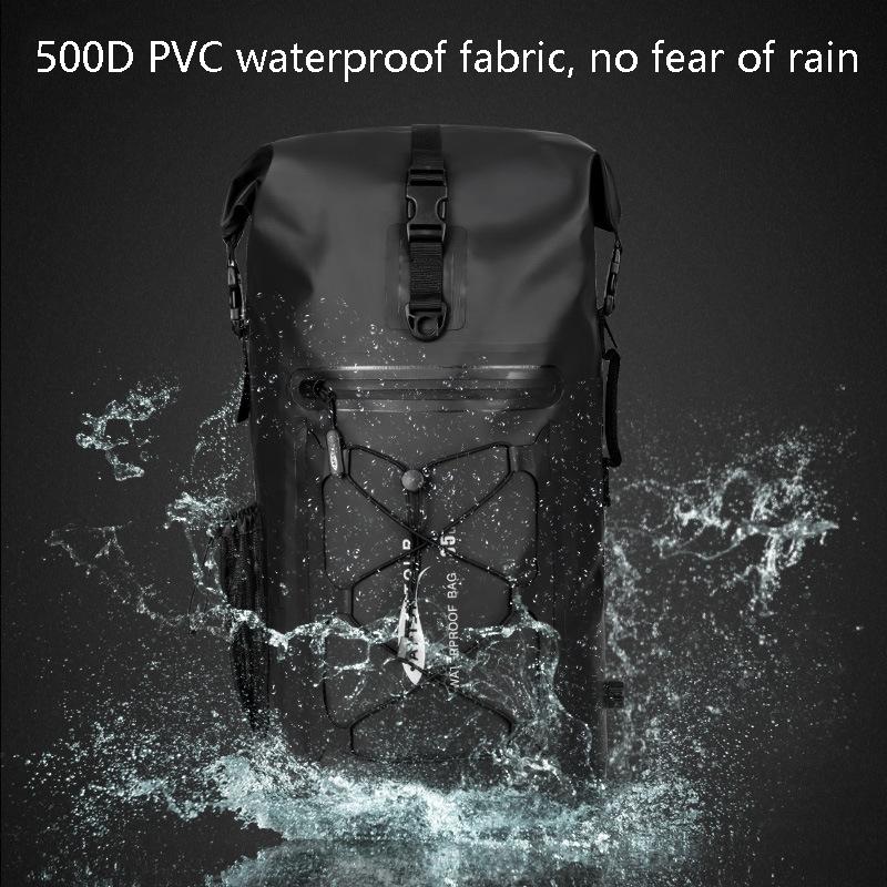 Waterproof 35L Outdoor Backpack Large Capacity Black