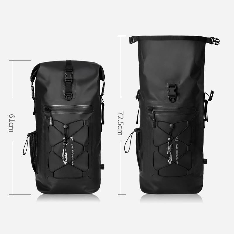 Waterproof 35L Outdoor Backpack Large Capacity Black