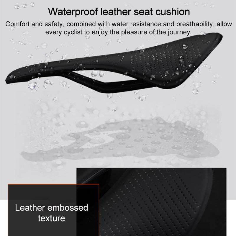 Ts50 Road Bike Saddle For Racing - White