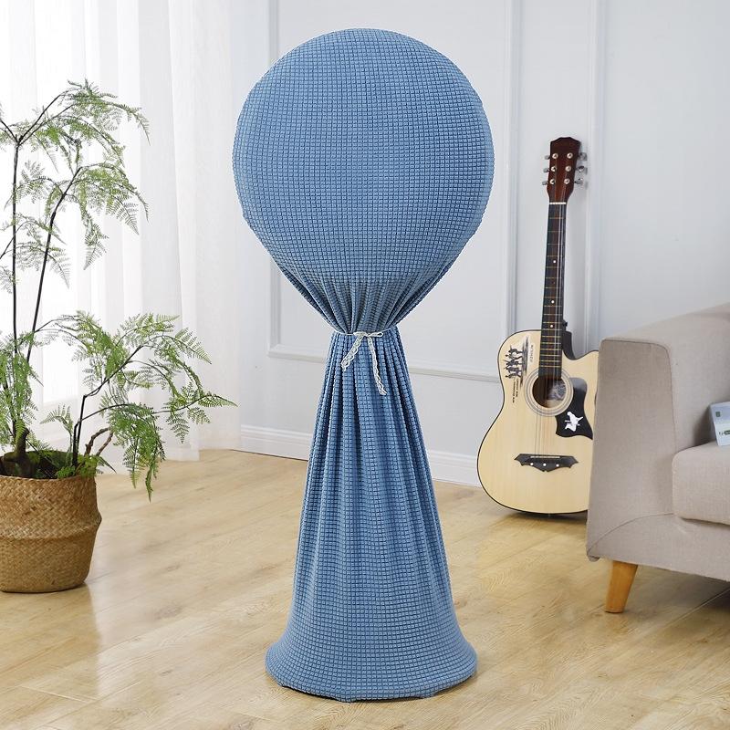Household Fabric Fan Cover - Round Elastic 110x45cm - Blue