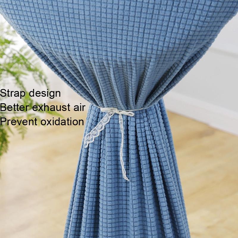 Household Fabric Fan Cover - Round Elastic 110x45cm - Blue