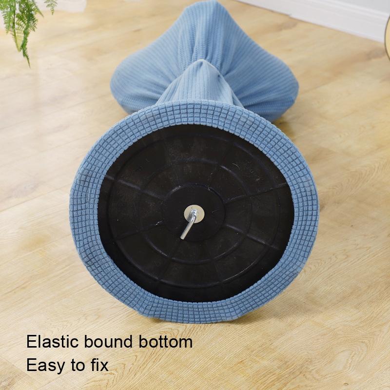 Household Fabric Fan Cover - Round Elastic 110x45cm - Blue