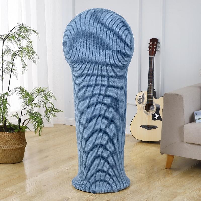 Household Fabric Fan Cover - Round Elastic 110x45cm - Blue