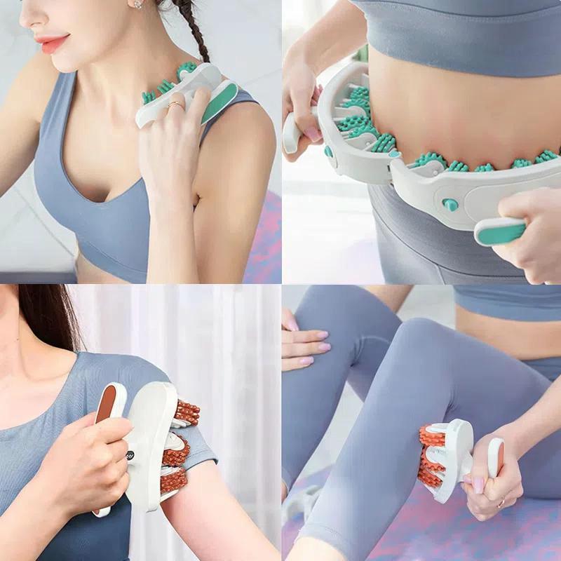 Kedu Slimming Leg Roller Inner Thigh & Calf Massager - Avocado Green