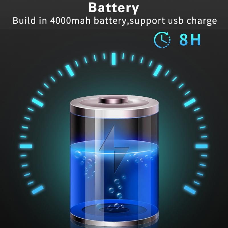 Smart Follow Shot Gimbal for Live Streaming - Rechargeable - White