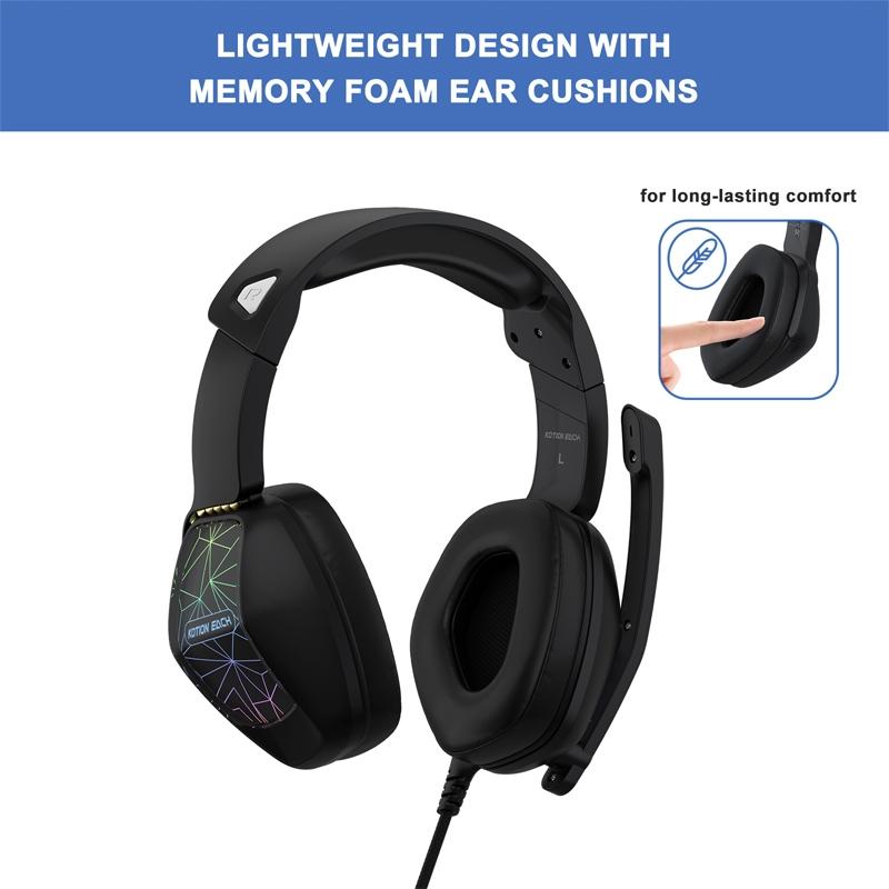 2.1M Gaming Headset With Mic Kotion Each G6000 - Black