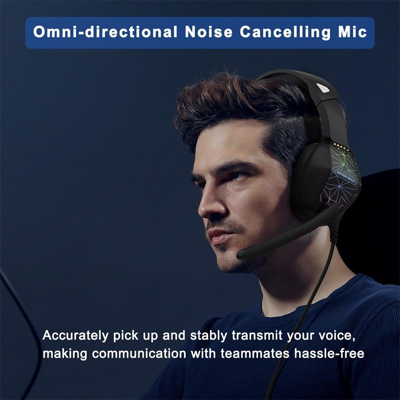 2.1M Gaming Headset With Mic Kotion Each G6000 - Black