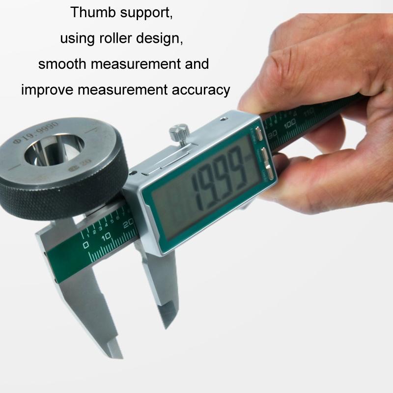 Digital Display Vernier Caliper - 0-150mm Stainless Steel