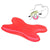Portable Neck Pillow For Cervical Spine Stretching Massager Orthosis - Red