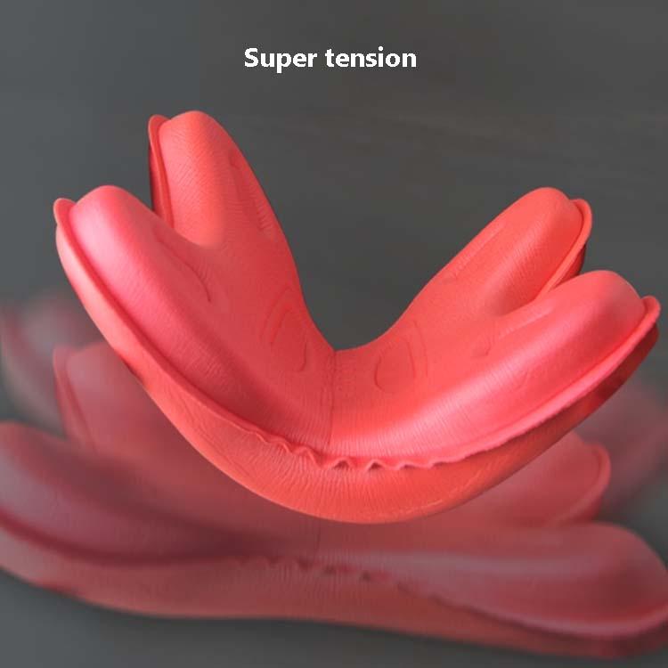 Portable Neck Pillow For Cervical Spine Stretching Massager Orthosis - Red