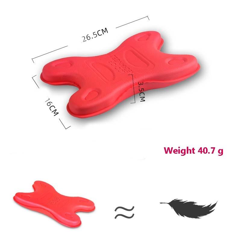 Portable Neck Pillow For Cervical Spine Stretching Massager Orthosis - Red