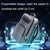 Waterproof Expandable Backpack with Usb Charging - Multi-compartment - Black