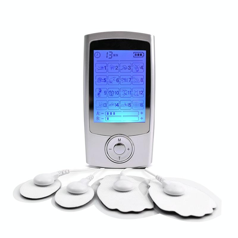 16-Mode Electronic Pulse Massager For Pain Relief