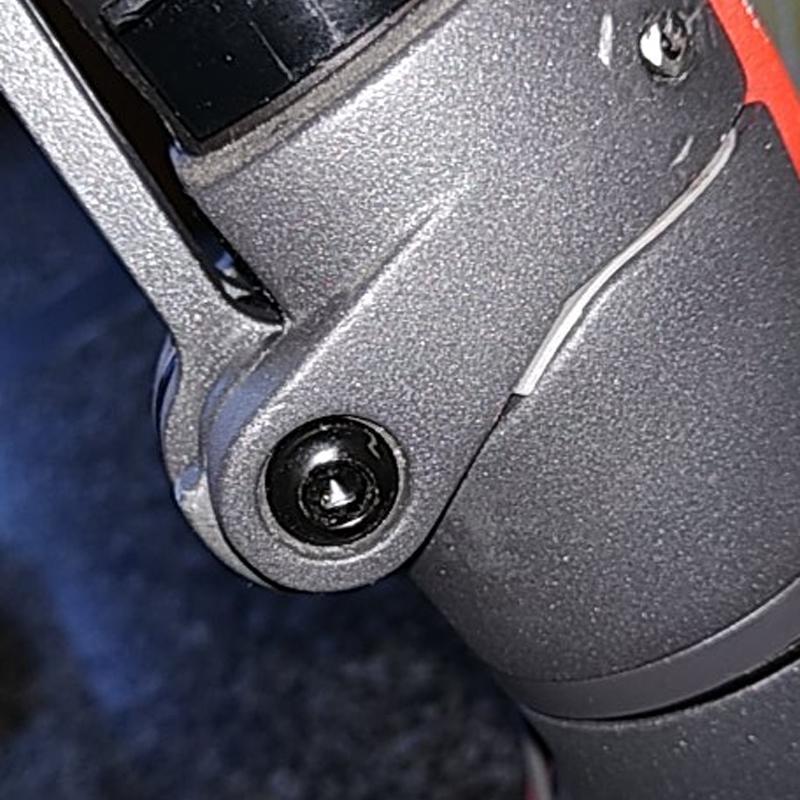 2-pack Inner Hex Lock Screws for Xiaomi Mijia M365 Electric Scooter - Black