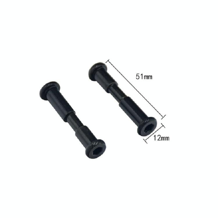 2-pack Inner Hex Lock Screws for Xiaomi Mijia M365 Electric Scooter - Black