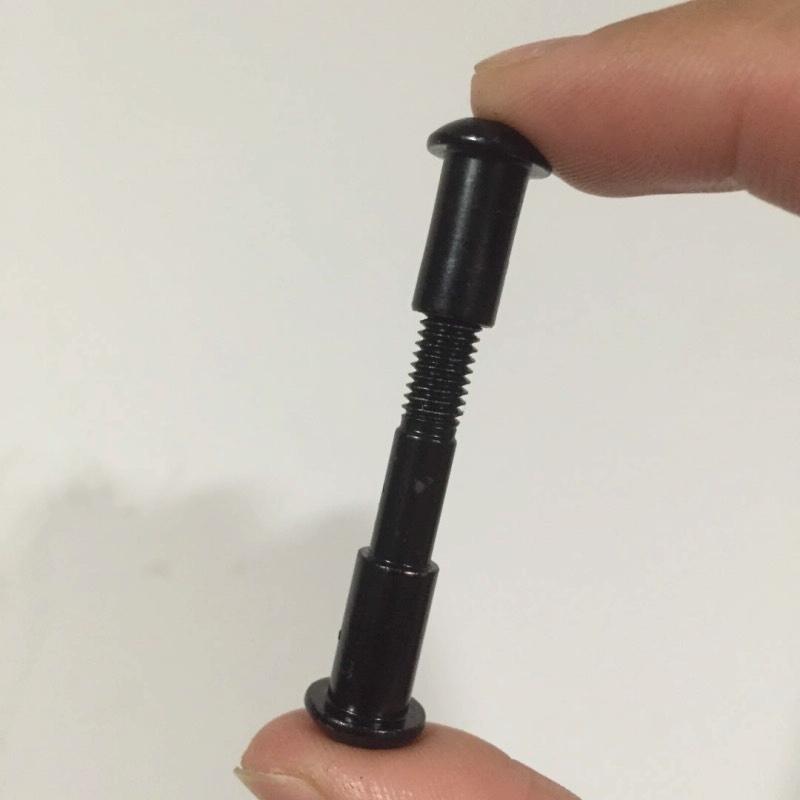 2-pack Inner Hex Lock Screws for Xiaomi Mijia M365 Electric Scooter - Black