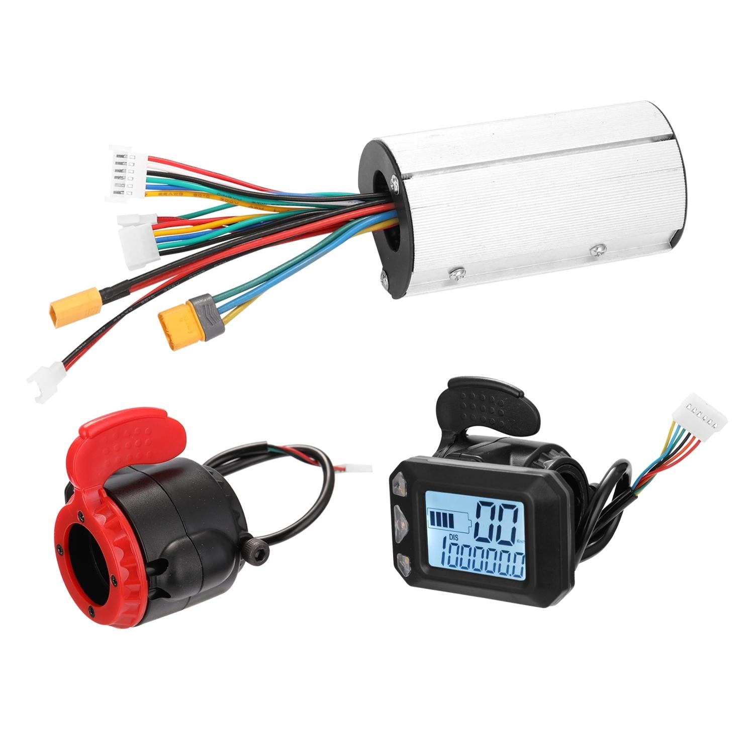 Aluminum Scooter Main Control Board with Display - 24V