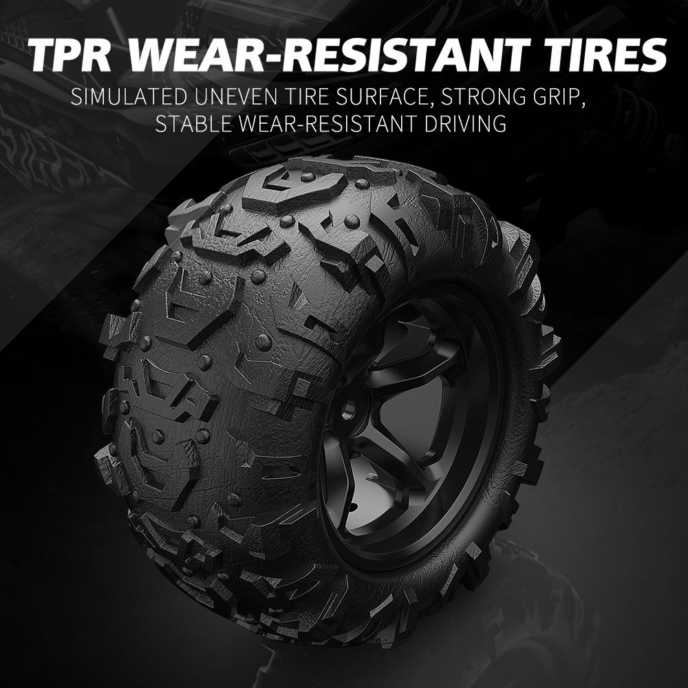 High Speed 4wd Rc Car - 1 18 Scale - Yellow