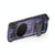 Steam Deck Gaming Console Case With Transparent Thermal Back And Bracket - Purple