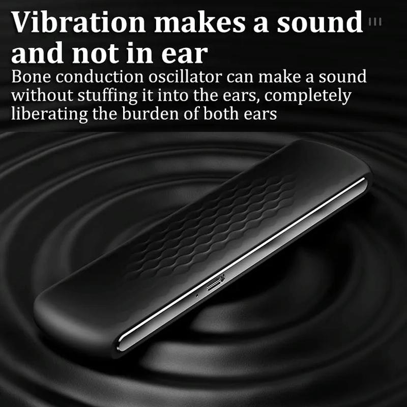 Portable Bone Conduction Sleep Speaker White Noise Aid - White