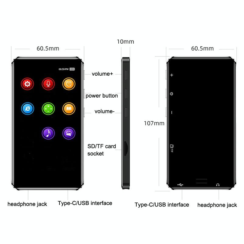 Touch Screen Mini Tablet With Wifi Bluetooth Mp3 / Mp4 / Mp5 4Gb Tf Capacity - 1G Ddr+8G Flash