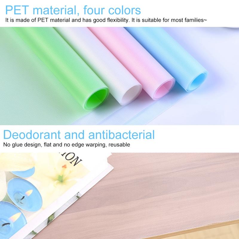 Waterproof Diamond Texture Cut off Cabinet Drawer Mat - 45x150cm - White