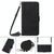 For Samsung Galaxy z Fold4 5G Embossed Leather Flip Crossbody Phone Case - 3d Design - Wine Red