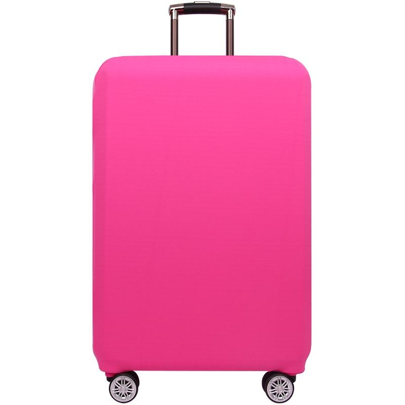 Stretch Luggage Protective Cover - Durable & Dust-proof - Size m - Wine Red