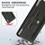 For Samsung Galaxy Z Fold4 5G Leather Folding Phone Case - Black