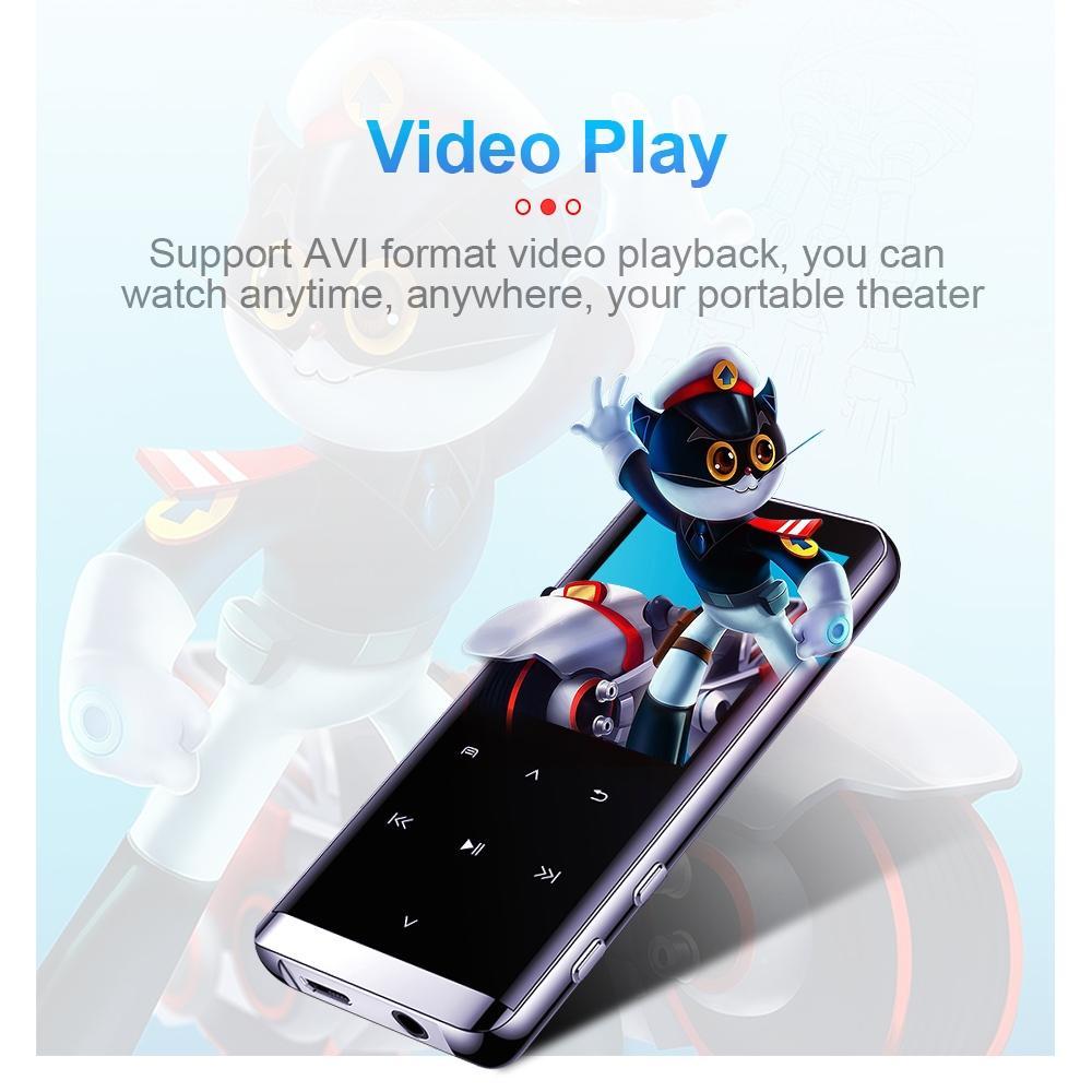 1.8 Inch Touch Lcd Hifi Mp3 Player 16Gb Memory - With Bluetooth - 8Gb